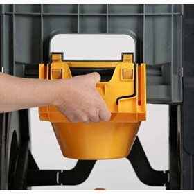 Seau de toilette Wheelable