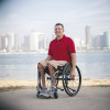Fauteuil roulant manuel fixe ZRA Tilite 