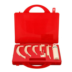 Coffret laryngoscope fibre optique
