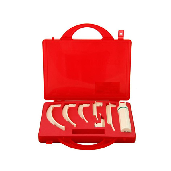 Coffret laryngoscope fibre optique