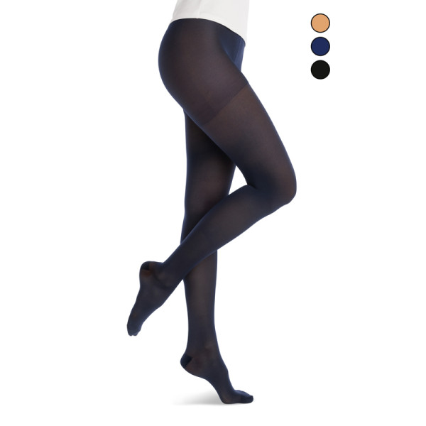 Chaussettes, bas auto-fixants et collants de contention Semi-Opaque Femme