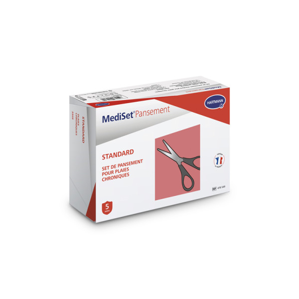 Set de soin à domicile. Stérile à usage unique MediSet Standard. Bte 5