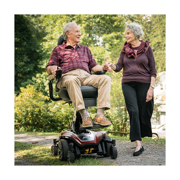 Fauteuil roulant électrique à 6 roues Jazzy Air 2.0