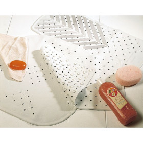 Tapis de douche antidérapant carré