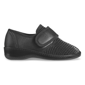 Chaussure Héloïse fermée cuir/strech T36 noir