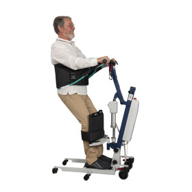 Sangle de verticalisateur dorsale et aide à la déambulation