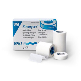 Sparadrap 3M™ Micropore™ sans dévidoir 5 m x 2,5 cm