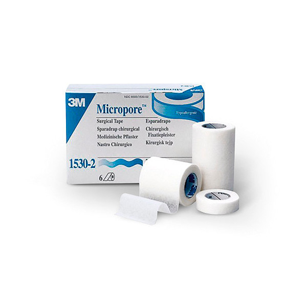 Sparadrap 3M™ Micropore™ sans dévidoir 5 m x 2,5 cm