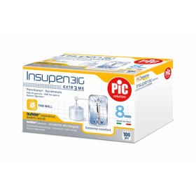 Aiguilles Stylos Insupen Original 31 G x 8 mm
