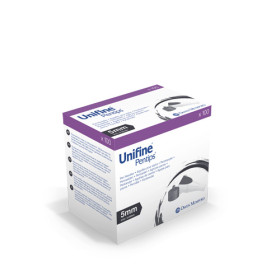 Aiguille UNIFINE 5MM/31G pour stylo à insuline