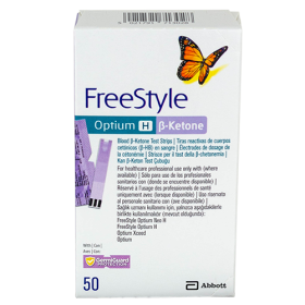 Bandelettes de cétonémie pour lecteur Freestyle NEO H