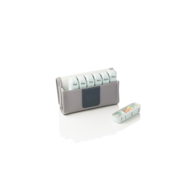 Pilbox Mini Gris clair