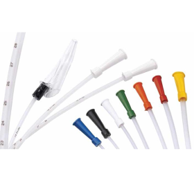 Sonde aspiration tracheo-bronchique Ch12 50 cm - blanc