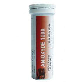 Bandelettes Anioxyde 1000 le tube de 50