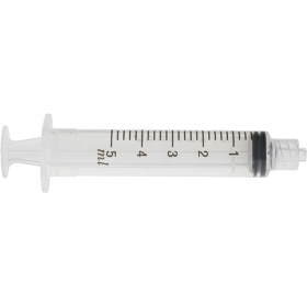 Seringue 5 ml luer cône centré