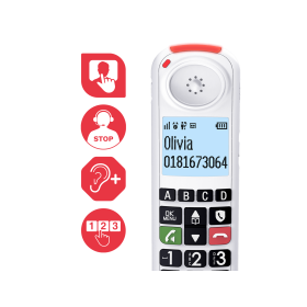 Combiné sans fil amplifié Xtra Handset