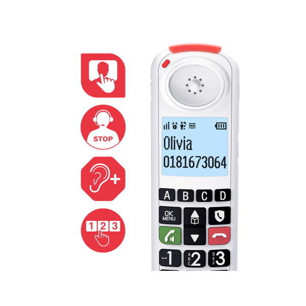 Combiné sans fil amplifié Xtra Handset