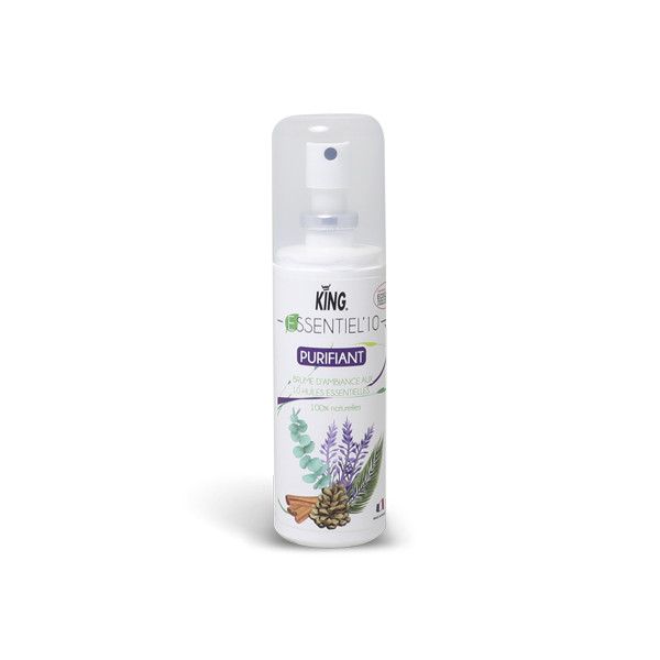 Spray purifiant aux 10 huiles essentielles - Essentiel'10 KING - 100 ml