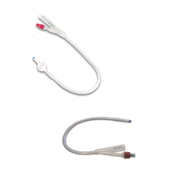 Sonde droite de Foley 100 % silicone Securmed CH 18
