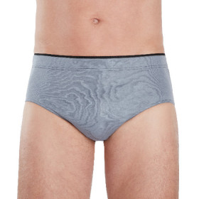 Slip 100% Intraversable Gris - Taille 8