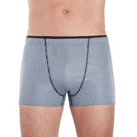Boxer 100% Intraversable Gris - Taille 3