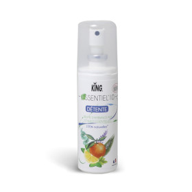 Brume d’huiles essentielles, relaxante et anti-stress - Essentiel’10 King - 75 ml