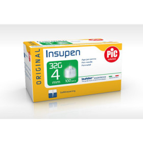 Aiguilles stylos Insupen 32 G x 4 mm
