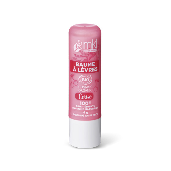 Baume à lèvres à la cerise Bio