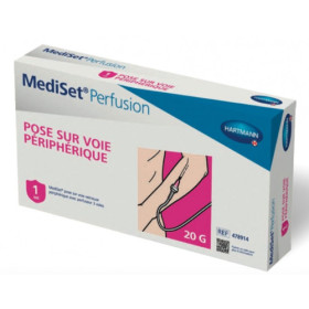 Set pose voie veine fragile perfuseur Mediset