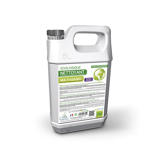 Nettoyant sols et multi-usages écologique Le bidon de 5 litres.