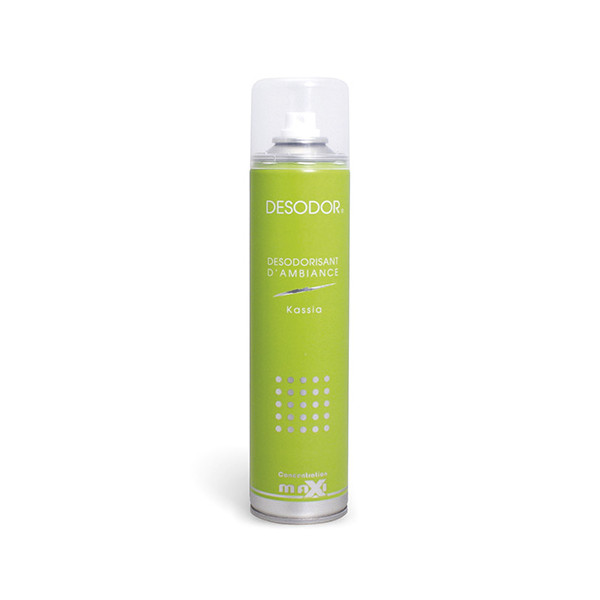 Désodorisant d’ambiance U2 Parfum Kassia. L'aérosol de 400 ml.