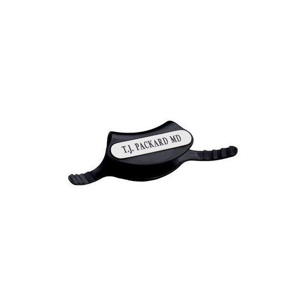 Plaques d'identification 3M Littmann noires
