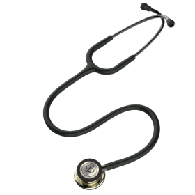 Stéthoscope noir 3M Littmann Classic III Edition Champagne