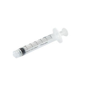 Seringue 3 pièces 10 ml - Embout excentré