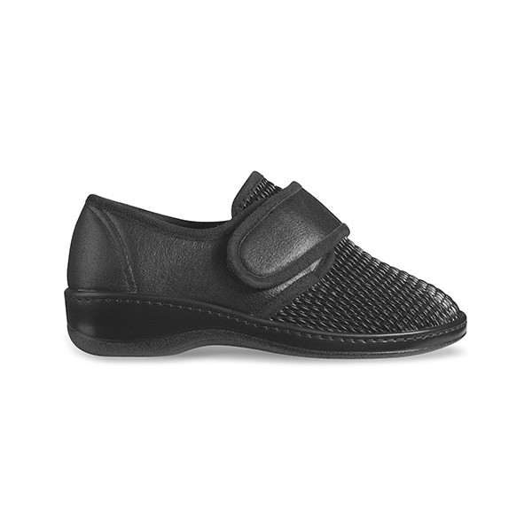 Chaussure Héloïse fermée cuir/strech T36 noir