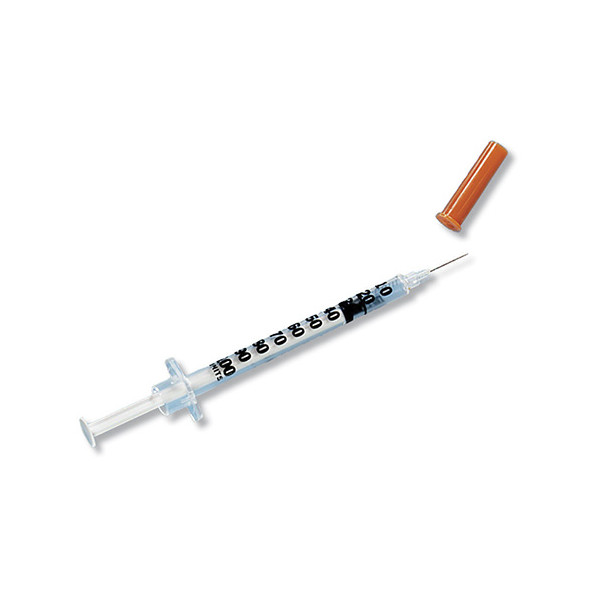 Seringue à insuline BD Micro Fine™ 29G. 1cc. La boîte de 200.