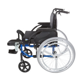 Fauteuil roulant manuel Action 4 NG Dual HR double main courante.