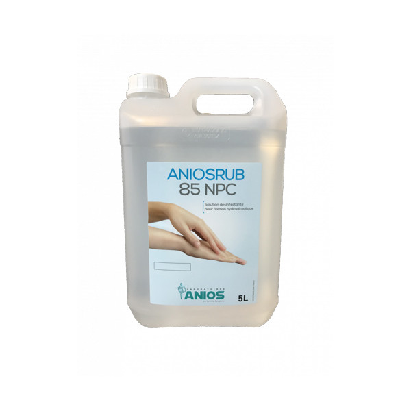 Solution hydroalcoolique Aniosrub 85 NPC - Bidon 5 l