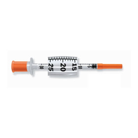 Seringue insuline 1 ml