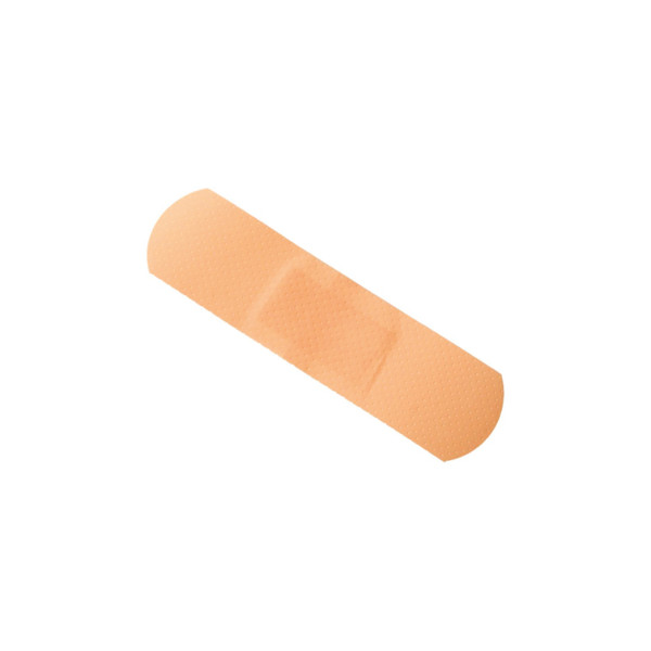 Pansement adhésif PVC chair 2x7 cm 