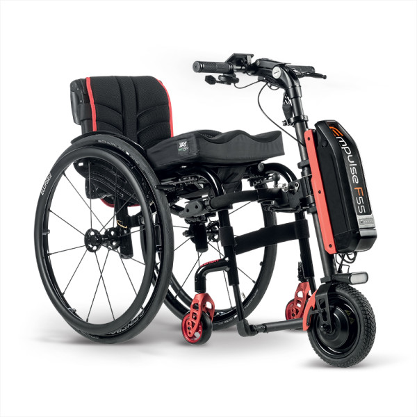 Assistance électrique à propulsion pour fauteuil roulant manuel Empulse F55