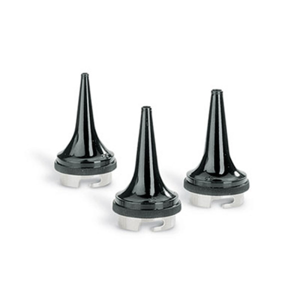 Spéculums baïonnette réutilisables - Jeu de 5 spéculums auriculaires + 1 spéculum nasal