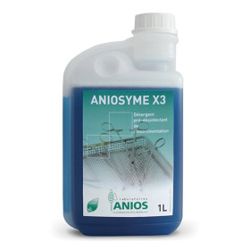 Nettoyant et désinfectant Aniosyme X3 - 1 litre