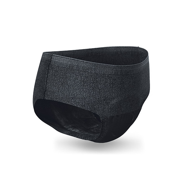 TENA Silhouette - Taille basse Normal Noir - Taille M