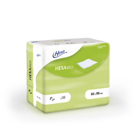 Alèses à usage unique HEXAbed 60 x 90 cm