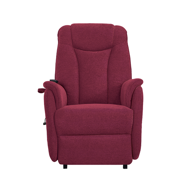 Fauteuil releveur confort Novo Plus - Maille chenille Bordeaux - Livorno