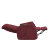 Fauteuil releveur confort Novo Plus - Maille chenille Bordeaux - Livorno