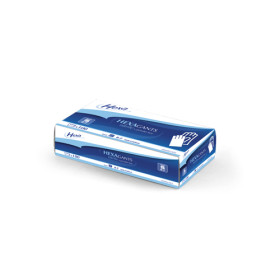 Gants d'examen nitrile non poudrés HexaGants - S - 6/7 - Boîte de 100