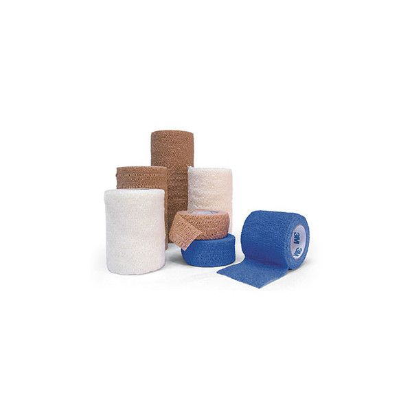 Bandes de contention cohésives élastiques 3M™ Coban™ 10cm x 4,50m couleur chair