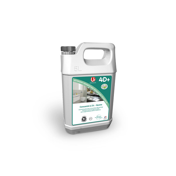Détergent désinfectant dégraissant multi-surfaces 5l.